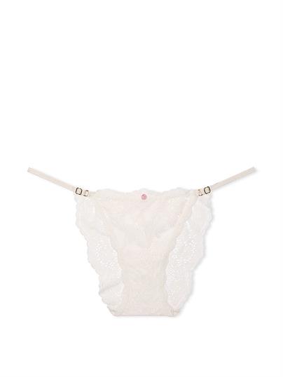 Dantelli Ayarlanabilir Askılı Bikini Külot