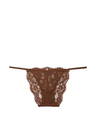 Dantelli Ayarlanabilir Askılı Bikini Külot