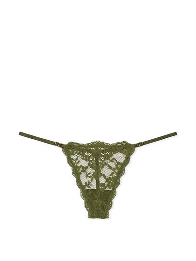Dantelli Ayarlanabilir V-String Külot