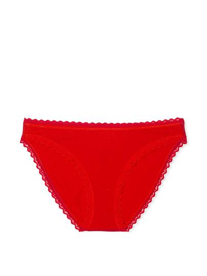 Dantelli Pamuklu Bikini Külot