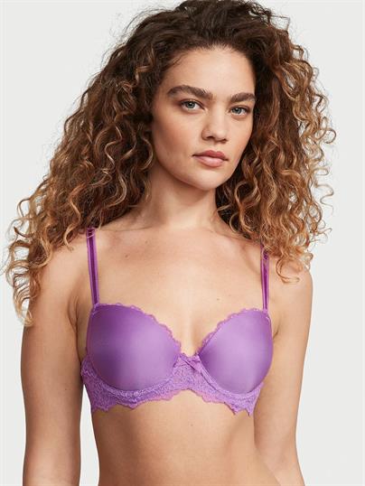 Dream Angels Hafif Astarlı Dantelli Demi Sütyen