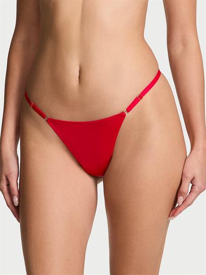 Fiyonkla Bağlanmış Ayarlanabilir V-String Külot
