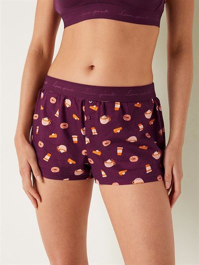 Flanel Şort Pijama