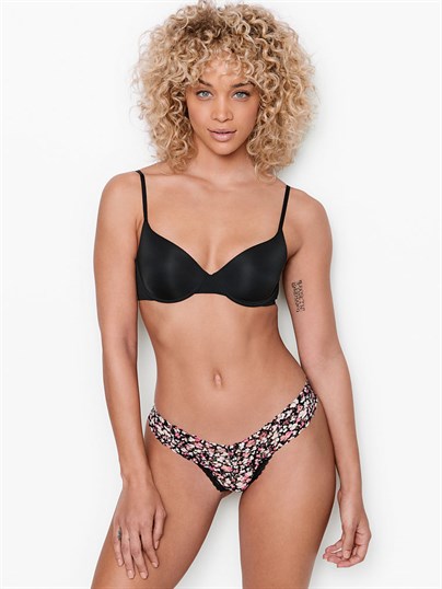 Floral Lace Thong Panty