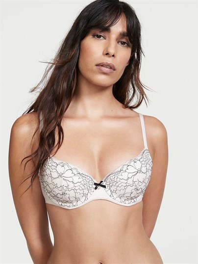 Body by Victoria Yumuşak ve Dantel Demi Sütyen