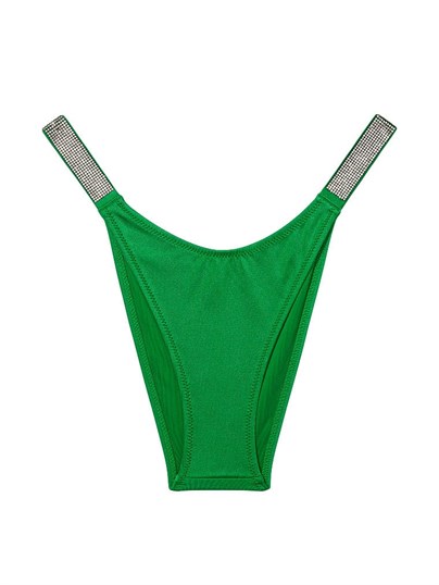 Işıltılı Askılı Brazilian Kesim Bikini Altı