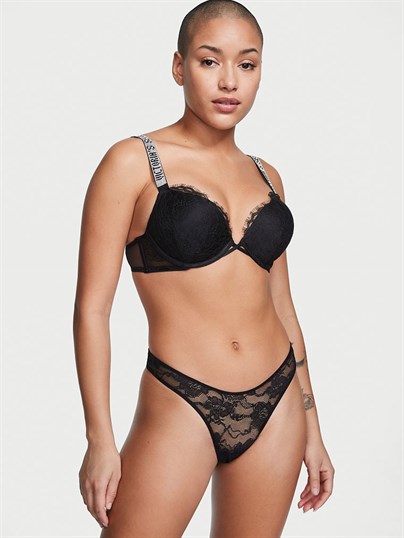 Işıltılı Askılı Cut Out Detaylı Tanga