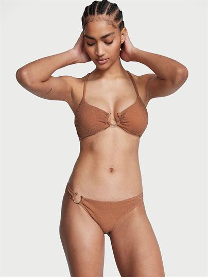 Işıltılı Bralet Bikini Üstü