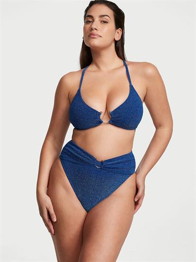 Işıltılı Bralet Bikini Üstü