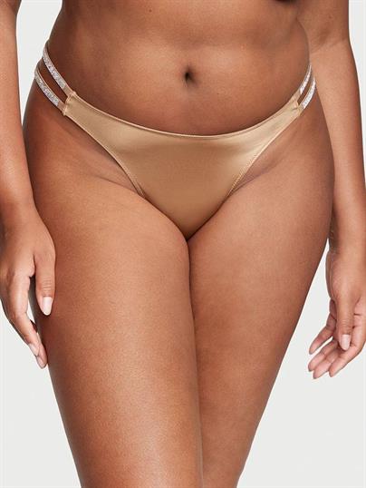 Işıltılı Çift Askılı Smooth Tanga