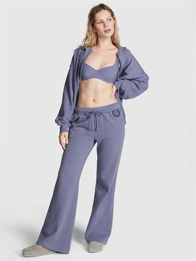 Ivy Ekstra Bol Flare Polar Eşofman Altı