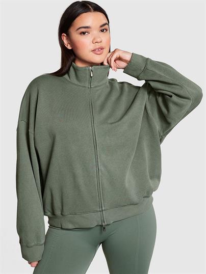 Ivy Fermuarlı Varsity Sweatshirt