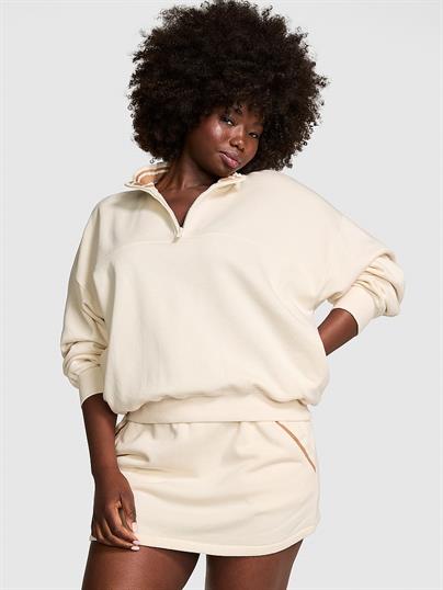 Ivy Polar Yarım Fermuarlı Sweatshirt