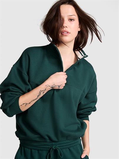 Ivy Polar Yarım Fermuarlı Sweatshirt