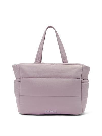 Kapitone Puffer Tote Çanta