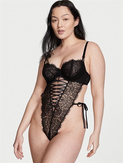 Bağcıklı Dantelli Wicked Teddy
