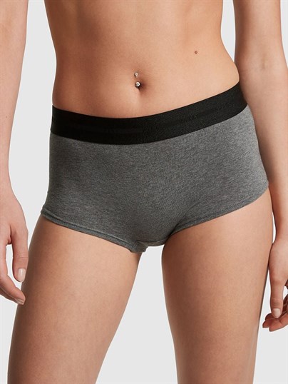 Logolu Boyshort Külot