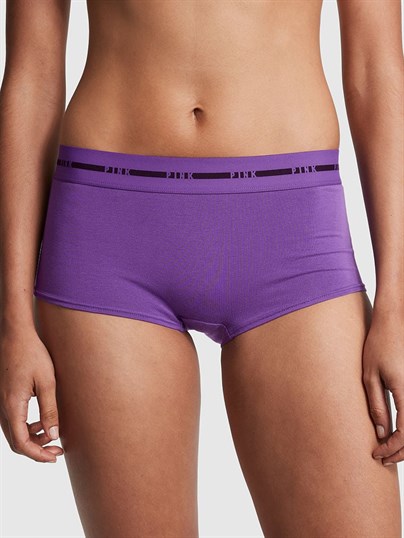 Logolu Boyshort Külot