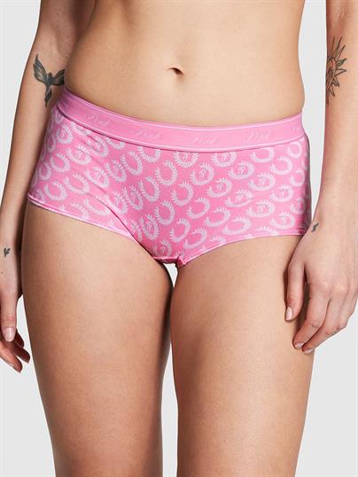 Logolu Pamuklu Boyshort Külot