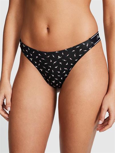 Logolu Pamuklu Scoop Tanga