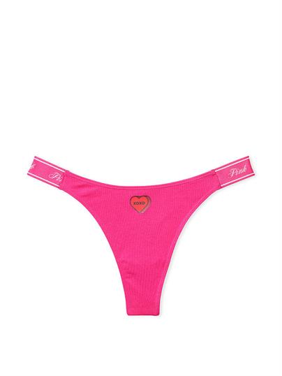 Logolu Pamuklu Scoop Tanga