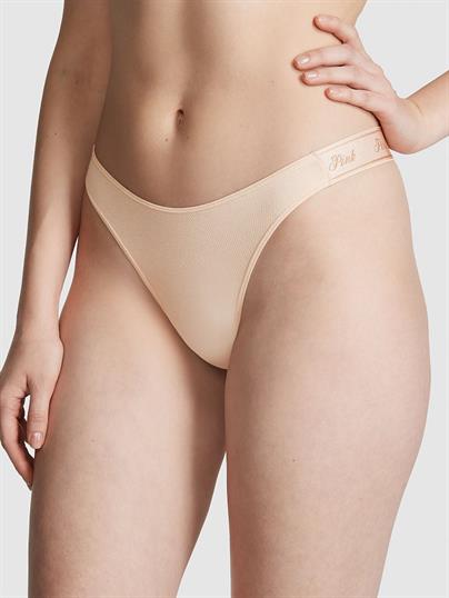 Logolu Pamuklu Scoop Tanga