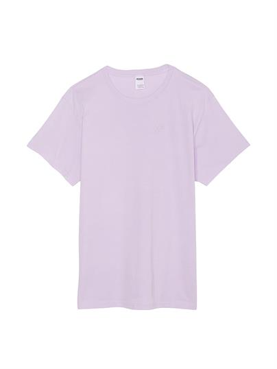 Oversize Kısa Kollu Kampüs Tişört