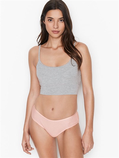 Victoria's Secret Pamuklu ve Suni Elmas Detaylı Hiphugger Külot