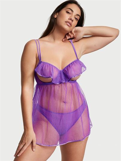 Peekaboo Açık Kap Babydoll Takımı