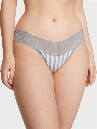 Posey Beli Dantelli Pamuklu Tanga