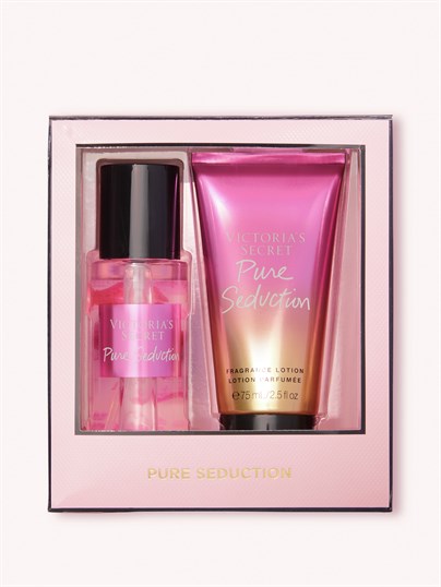 Pure Seduction Seyahat Boy Vücut Spreyi ve Losyonu Hediye Seti
