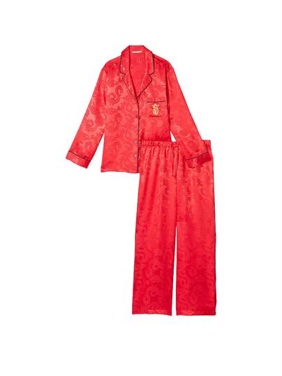 Saten Pijama Takımı
