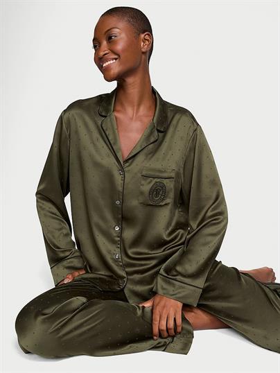 Saten Pijama Takımı
