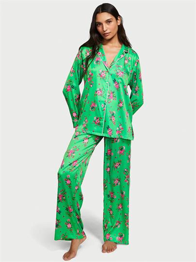 Saten Pijama Takımı