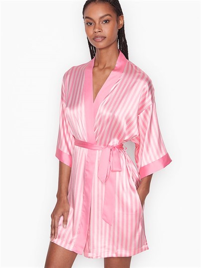 Satin Kimono Robe