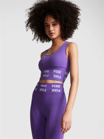 Seamless Scoop Neck Sports Bra