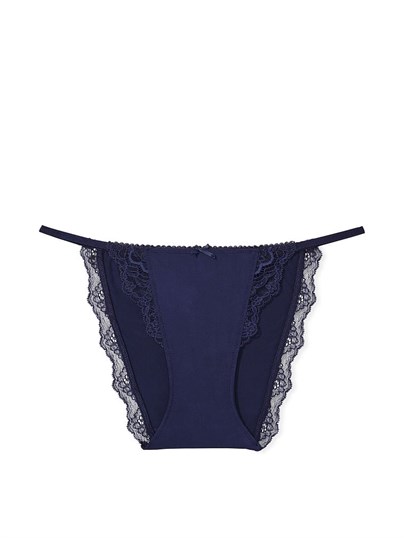 Smooth Dantelli Askılı Bikini Külot