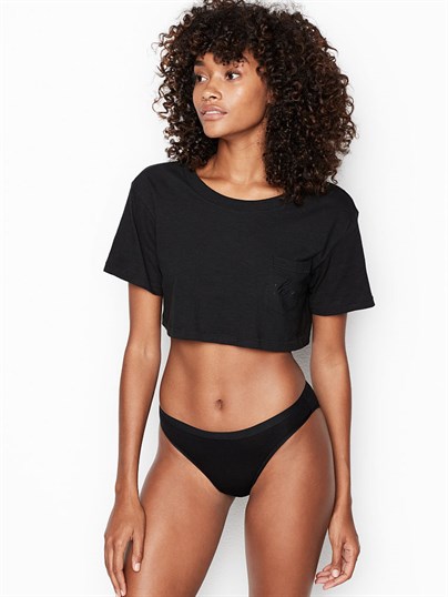 Stretch Cotton Bikini Panty