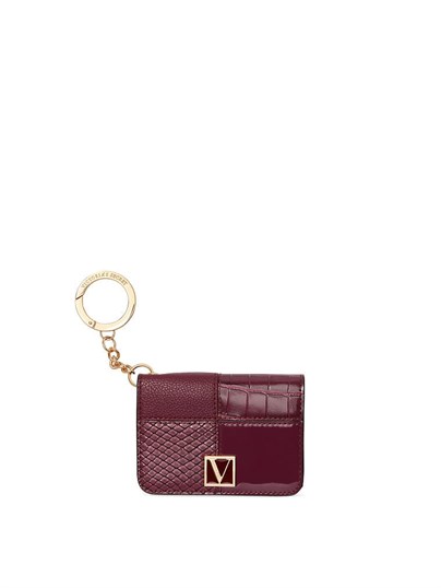 The Victoria Bordeaux Patchwork Katlanabilir Kartlık
