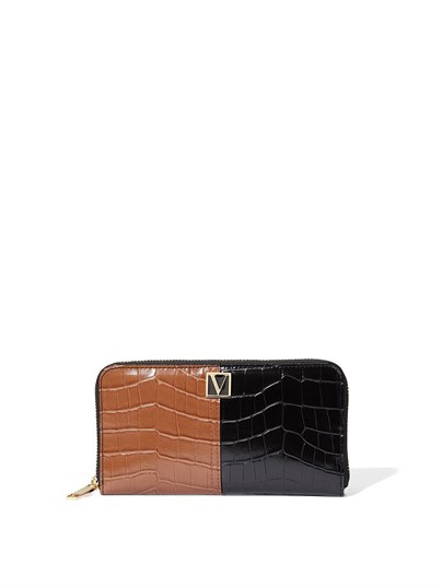 The Victoria Croc Colorblock Cüzdan