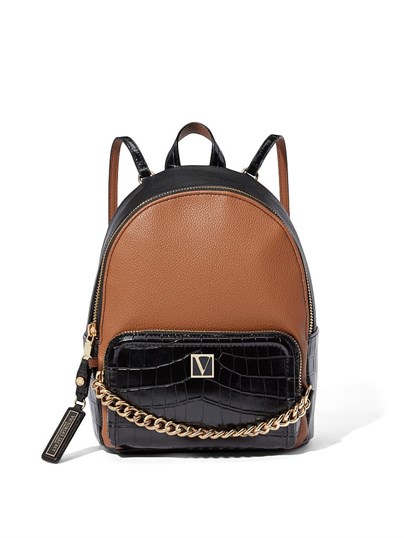 The Victoria Croc Colorblock Küçük Sırt Çantası