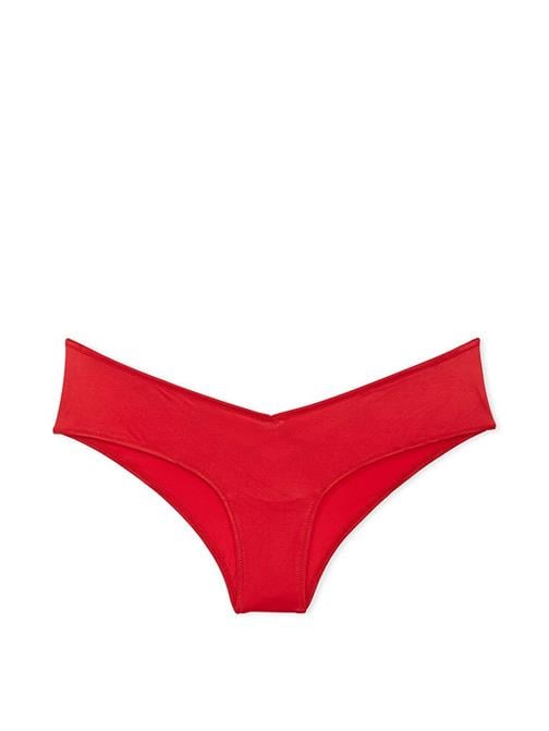 Arkası Askılı Derin Bacak Kesim Cheeky Külot