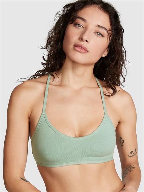 Base Pamuklu Racerback Bralet