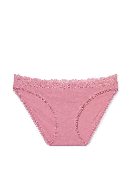 Beli Dantelli Pamuklu Bikini Külot