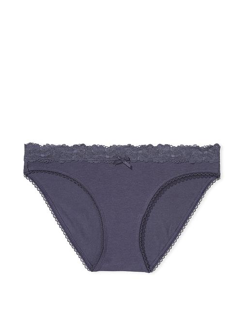 Beli Dantelli Pamuklu Bikini Külot