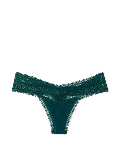 Beli Dantelli Pamuklu Tanga