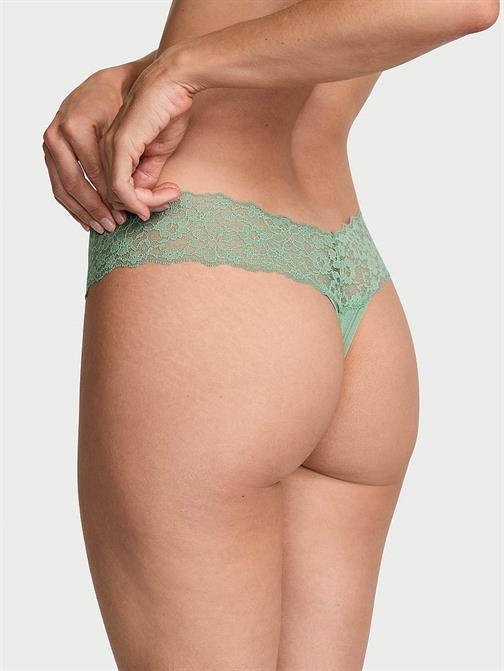 Beli Dantelli Pamuklu Tanga