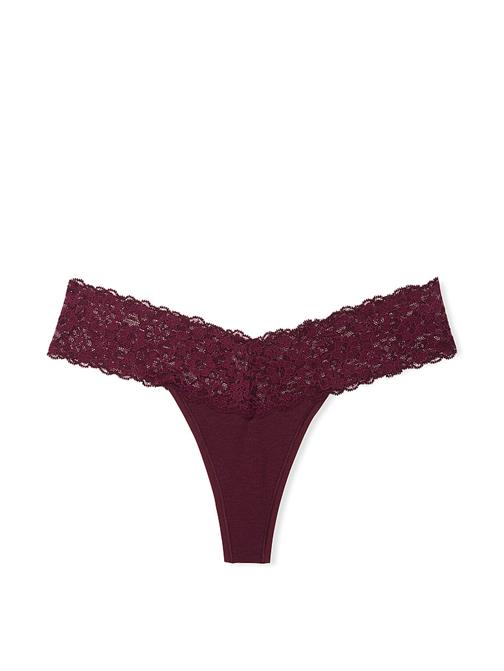 Beli Dantelli Pamuklu Tanga