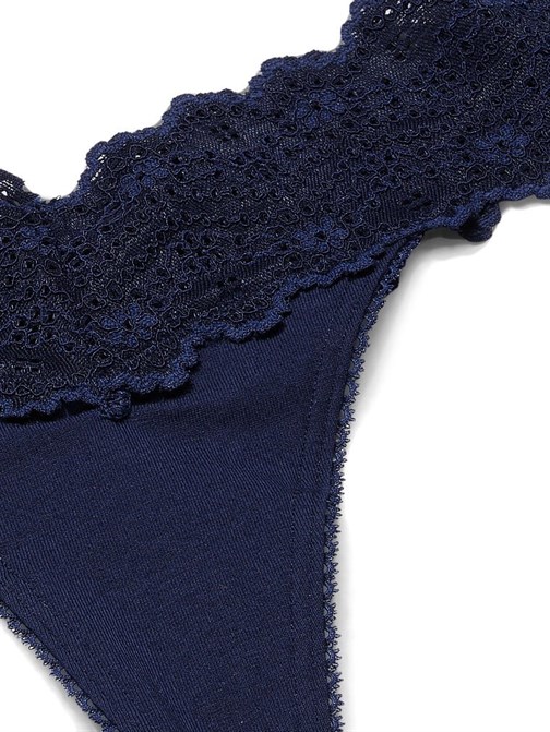 Beli Dantelli Pamuklu Tanga Külot