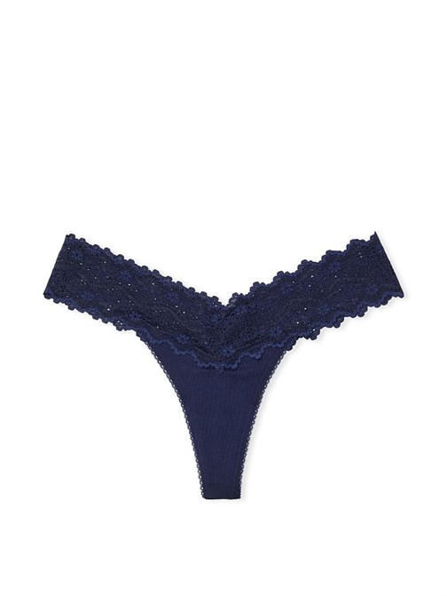 Beli Dantelli Pamuklu Tanga Külot